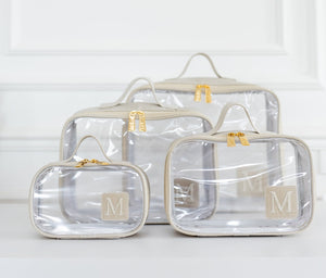 Kit Cristal Linho Bege