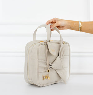 Frasqueira Térmica Nós Bege - Pronta Entrega