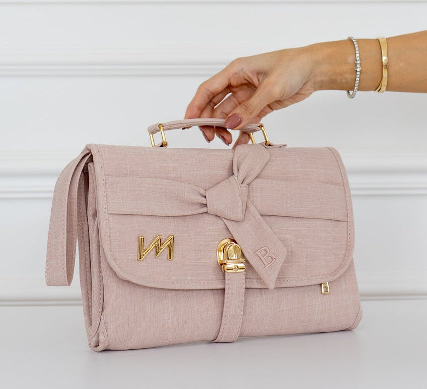 Trocador Portátil Nós Rosé