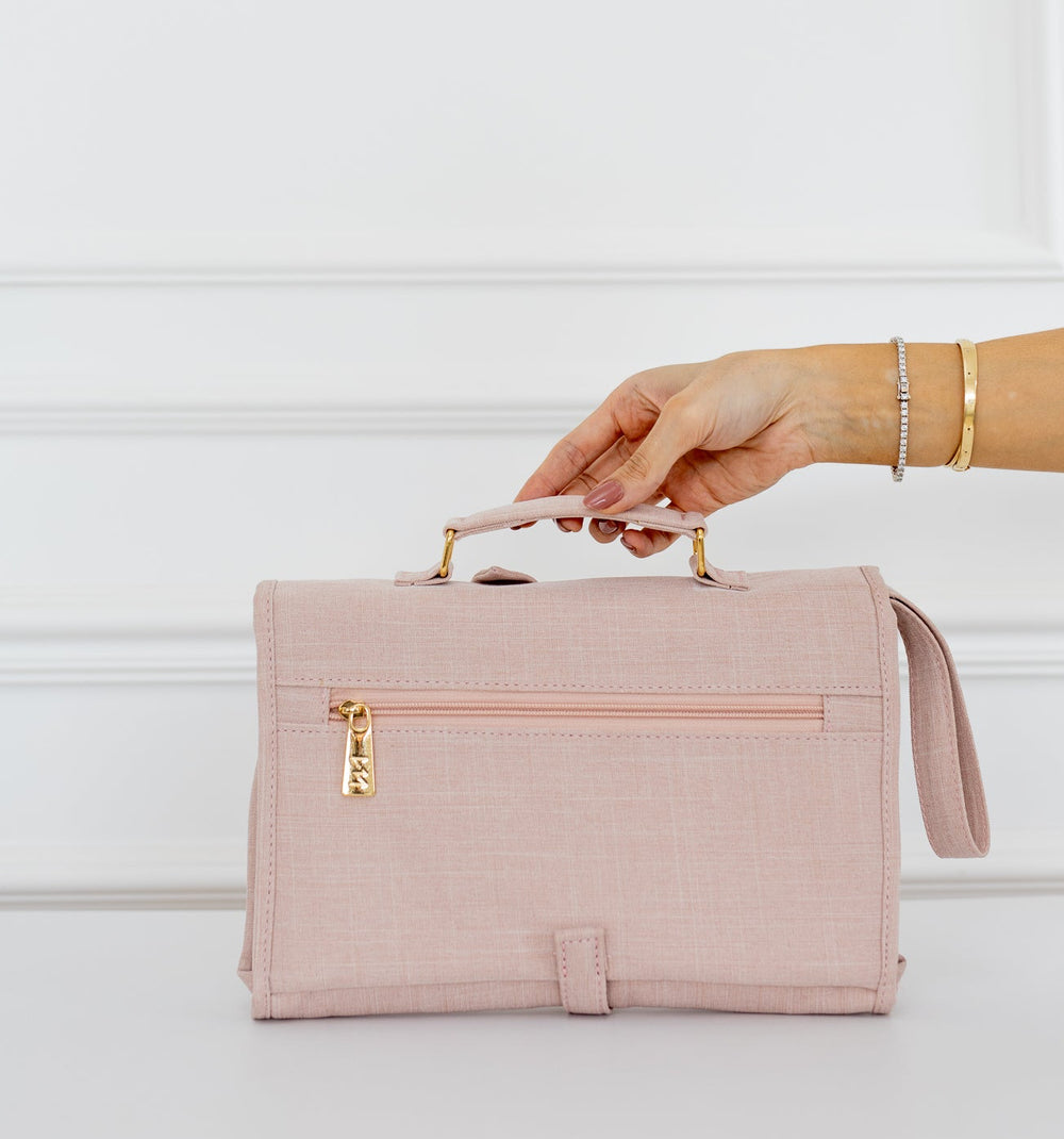 Trocador Portátil Nós Rosé