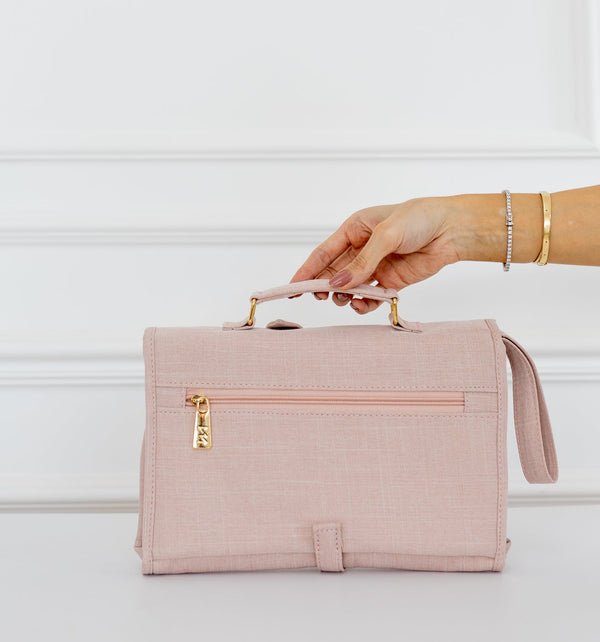 Trocador Portátil Nós Rosé