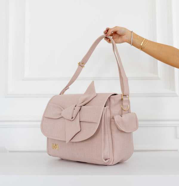 Bolsa Louise Nós Rosé - Pronta Entrega