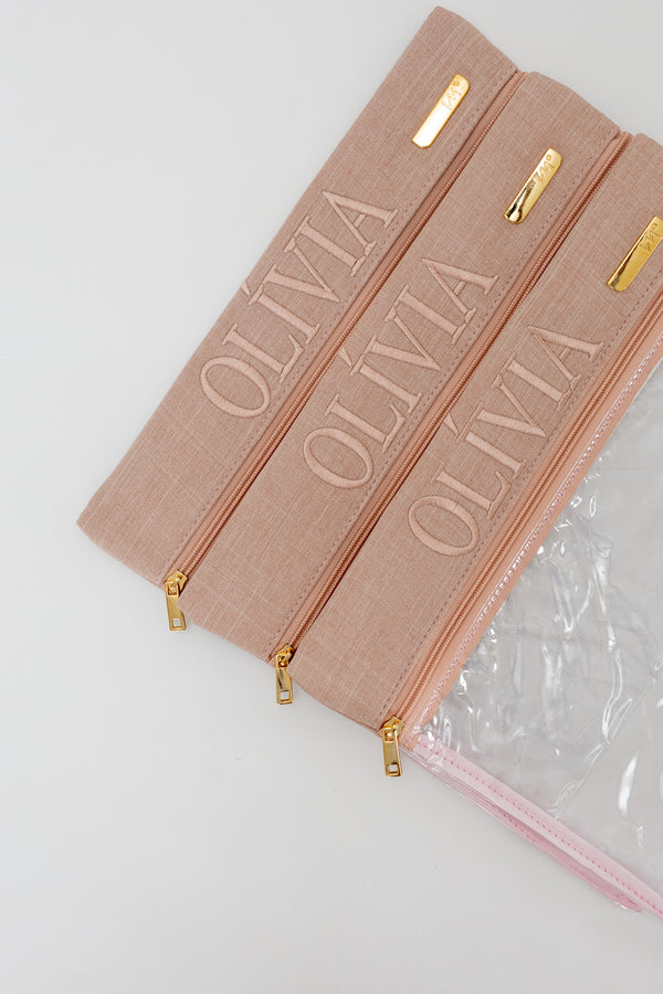 Kit de Organizadores Porta Look Linho Rosé