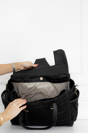Bolsa Maternidade Cleo Origem Preto
