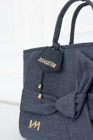 Pingente Ella Nome Linho Preto