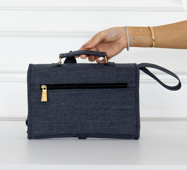 Trocador Portátil Nós Preto