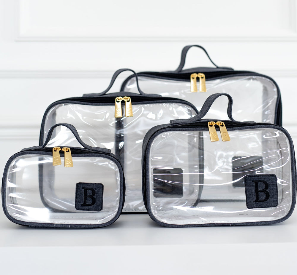 Kit Cristal Linho Preto