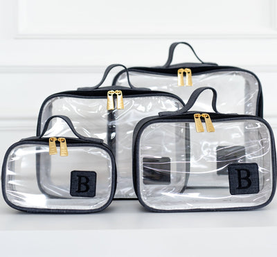 Kit Cristal Linho Preto