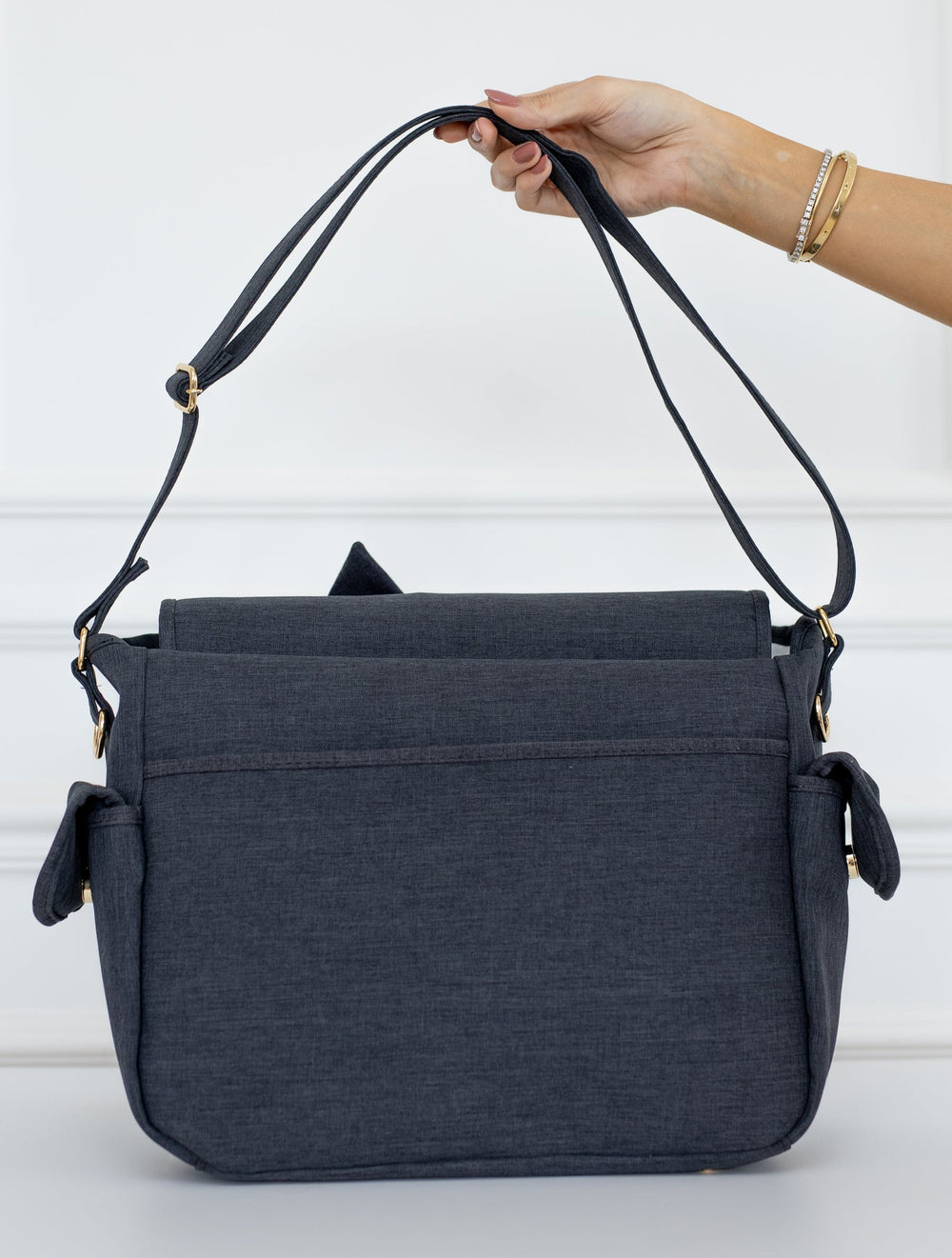 Bolsa Louise Nós Preto - Pronta Entrega