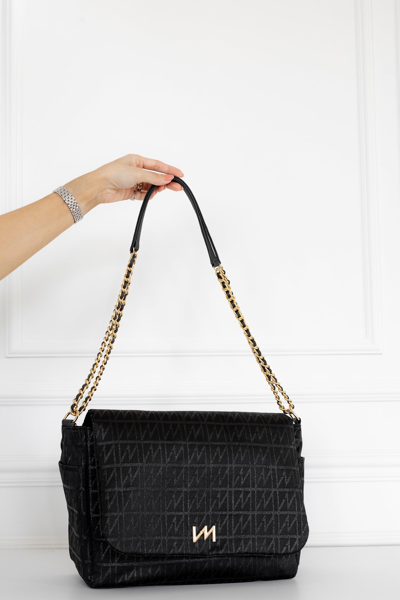 Bolsa maternidade Kate Origem Preto