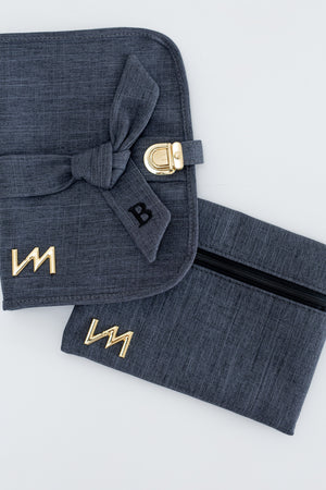 Kit Porta Documentos Nós Preto