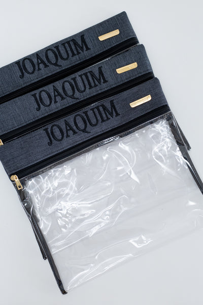 Kit de Organizadores Porta Look Linho Preto