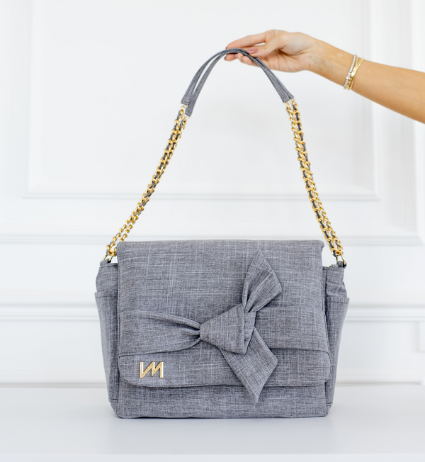 Bolsa Kate Nós Cinza