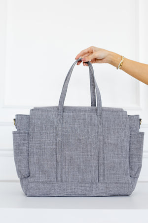 Bolsa Cleo Nós Cinza