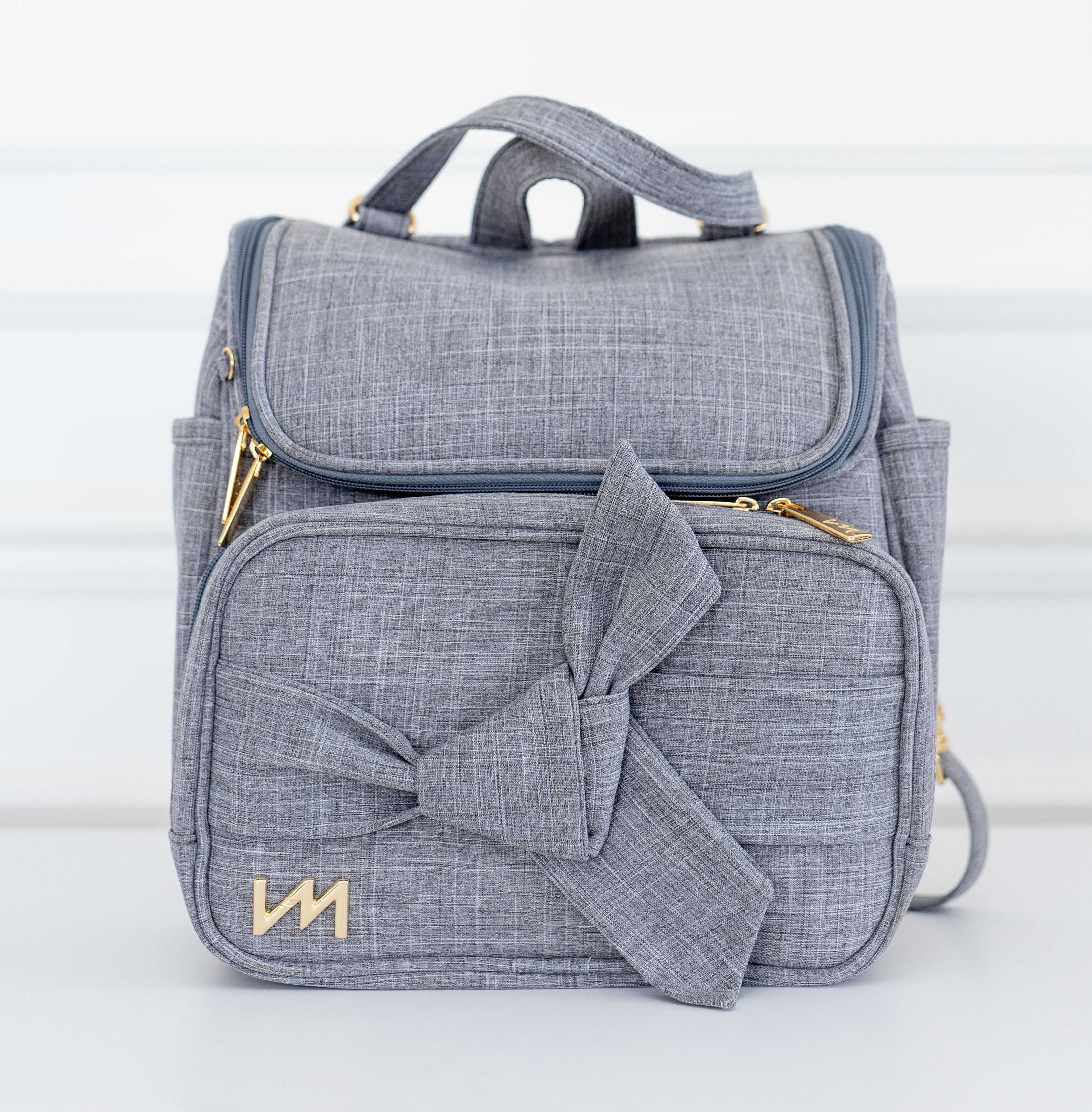 Mochila 2 em 1 Nós Cinza