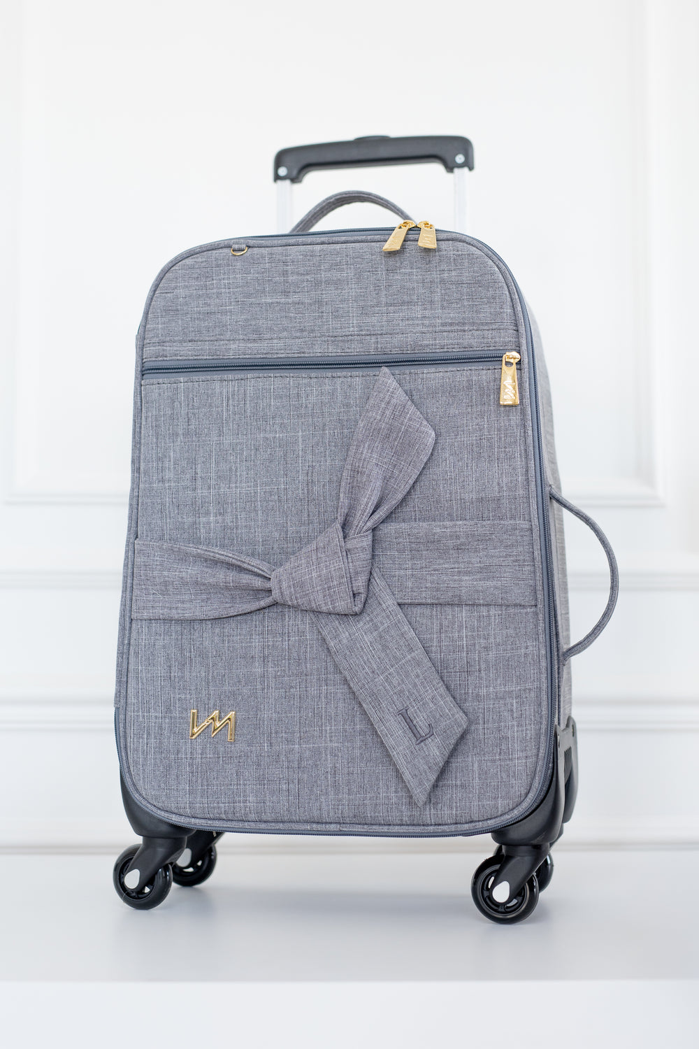 Mala de Rodinhas Nós Cinza