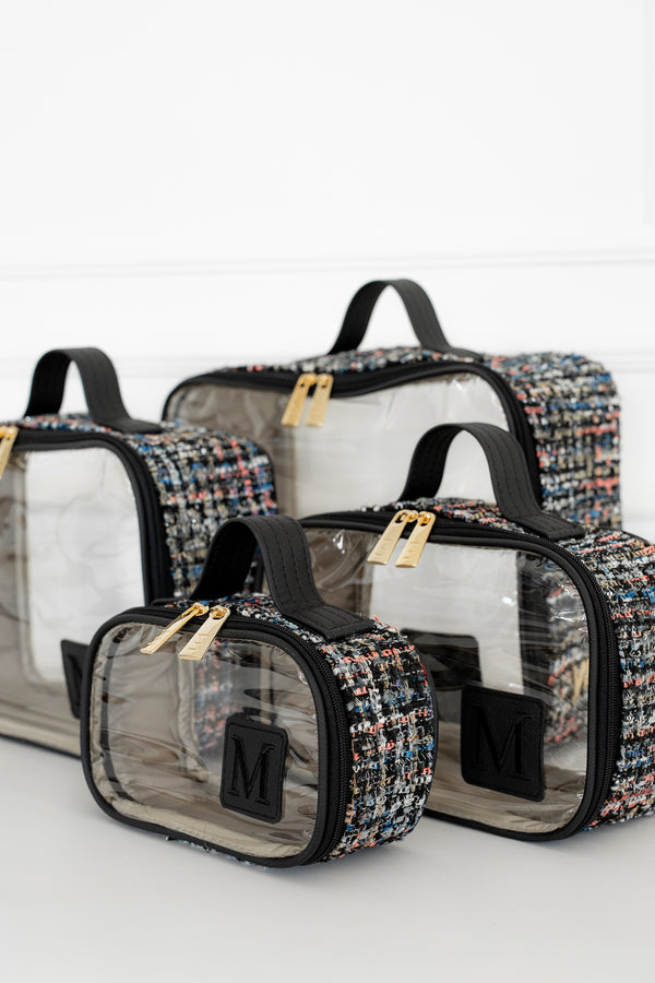 Kit Cristal Tweed Preto