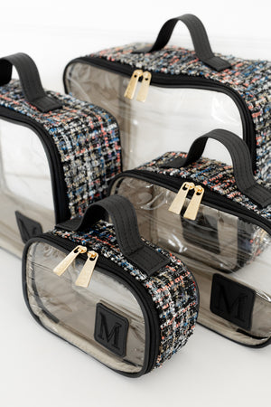 Kit Cristal Tweed Preto