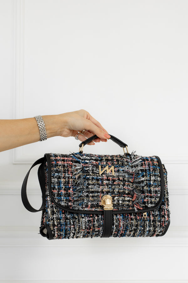 Trocador Portátil Tweed Preto