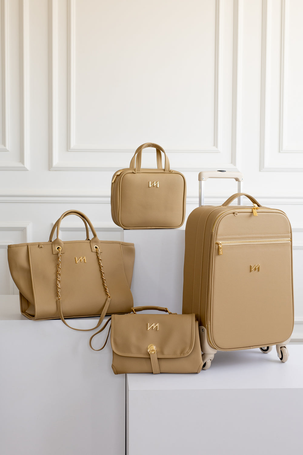 Kit Bolsas Maternidade Ella Bege -