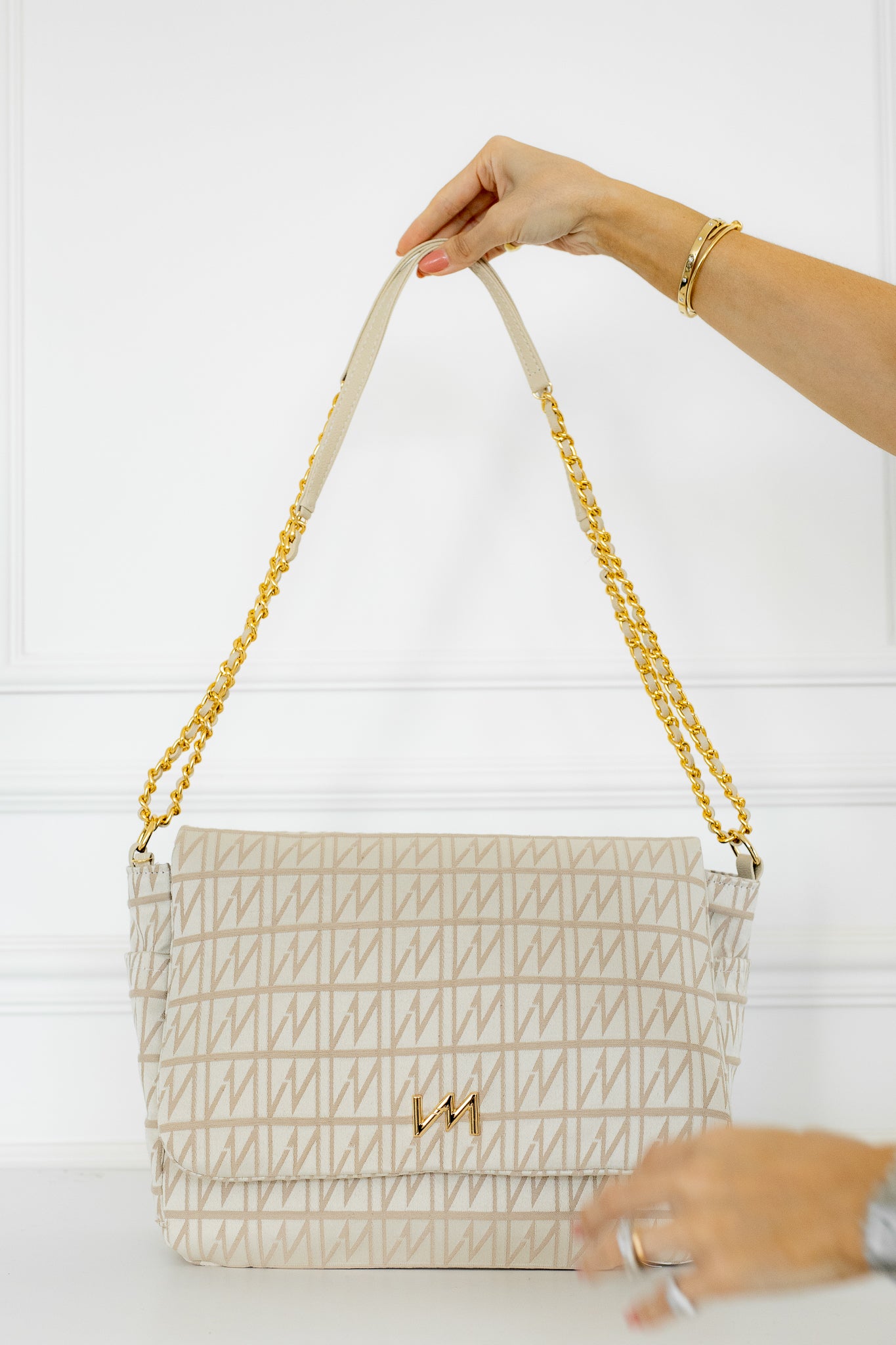 Bolsa maternidade Kate Origem Bege