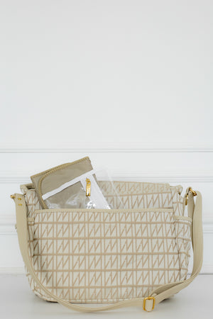 Bolsa maternidade Louise Origem Bege