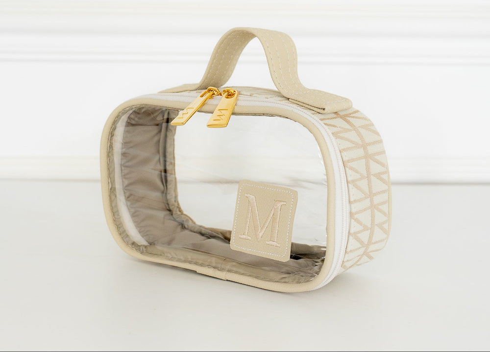 Necessaire Cristal PP Origem bege