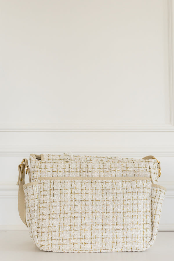 Bolsa maternidade Louise Tweed Bege