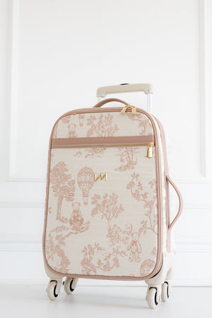 Kit Bolsas Maternidade Le Petit Rosé - Mala de rodinhas, Bolsa Madison, Madison Mini e Kit porta documentos.