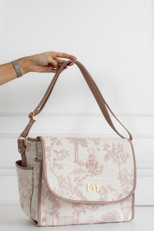 Bolsa maternidade Louise Le Petit Rosé