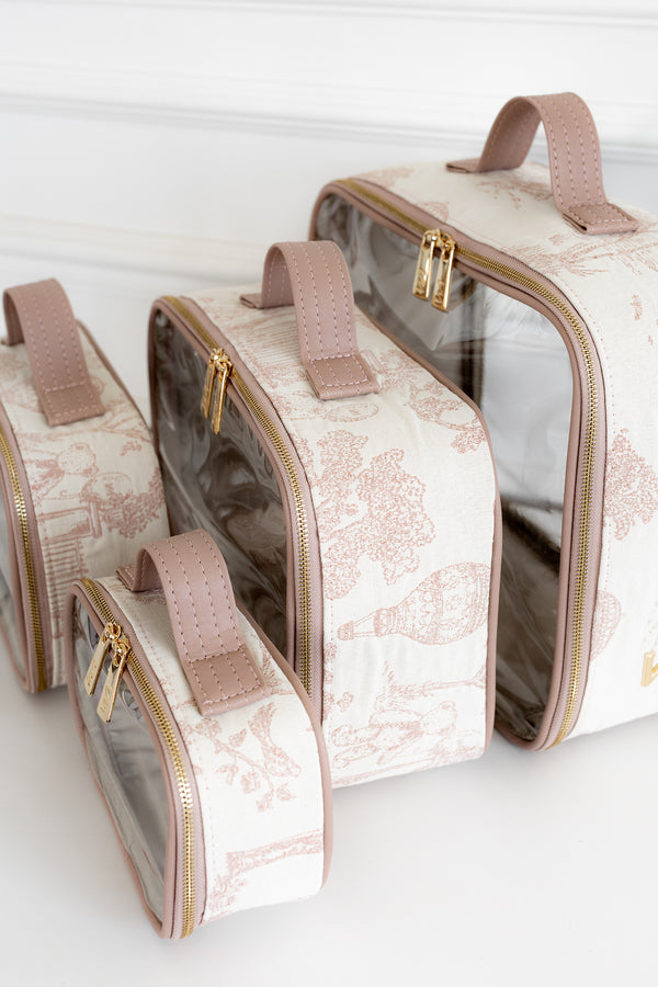 Kit Organizadores Cristal Le Petit Rosé