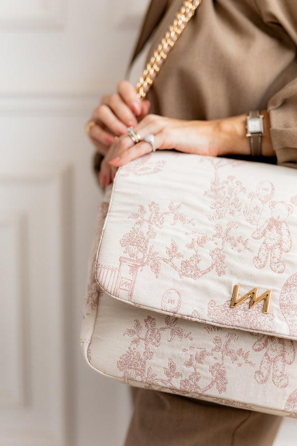 Bolsa maternidade Kate Le Petit Rosé
