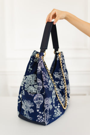 Bolsa Madeleine Le Petit Marinho