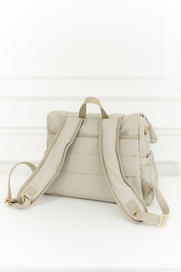 Mochila Mummy Urban Chic Bege