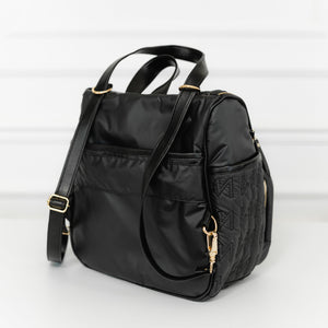 Mochila 2 em 1 Urban Chic Preto