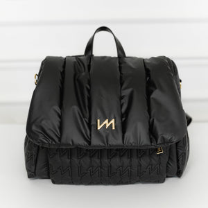 Mochila Mummy Urban Chic Preto