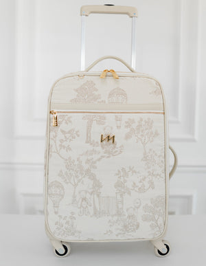 Kit Bolsas Maternidade Le Petit Bege - Mala de rodinhas, Bolsa Madison e Bolsa Madison Mini