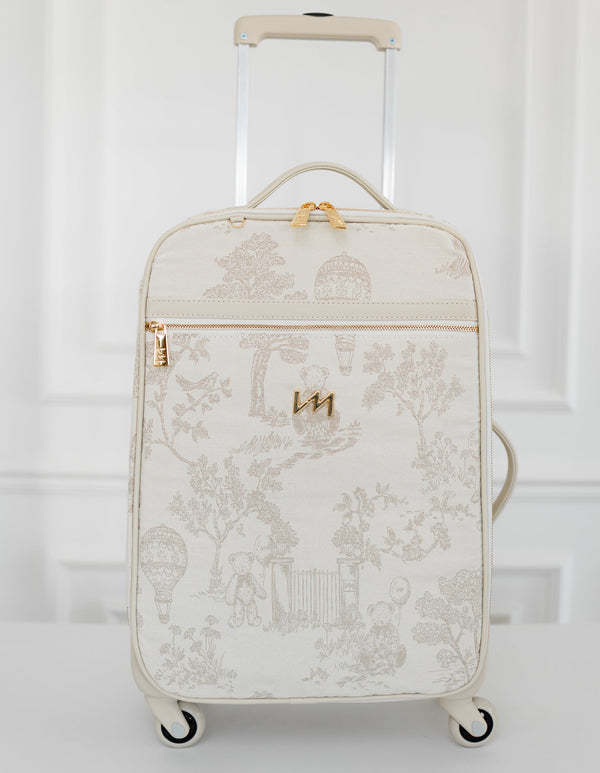 Kit Bolsas Maternidade Le Petit Bege - Mala de rodinhas, Bolsa Madison e Bolsa Madison Mini