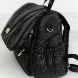 Mochila Mummy Urban Chic Preto