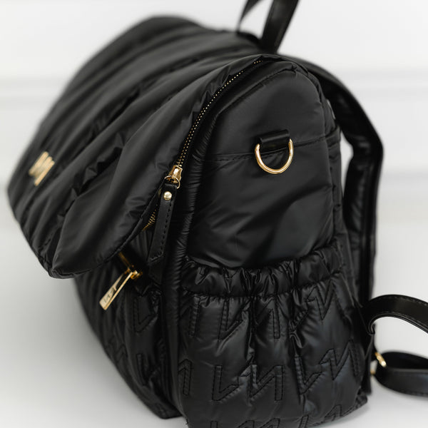 Mochila Mummy Urban Chic Preto