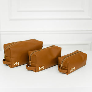 Kit Necessaire Ella Caramelo