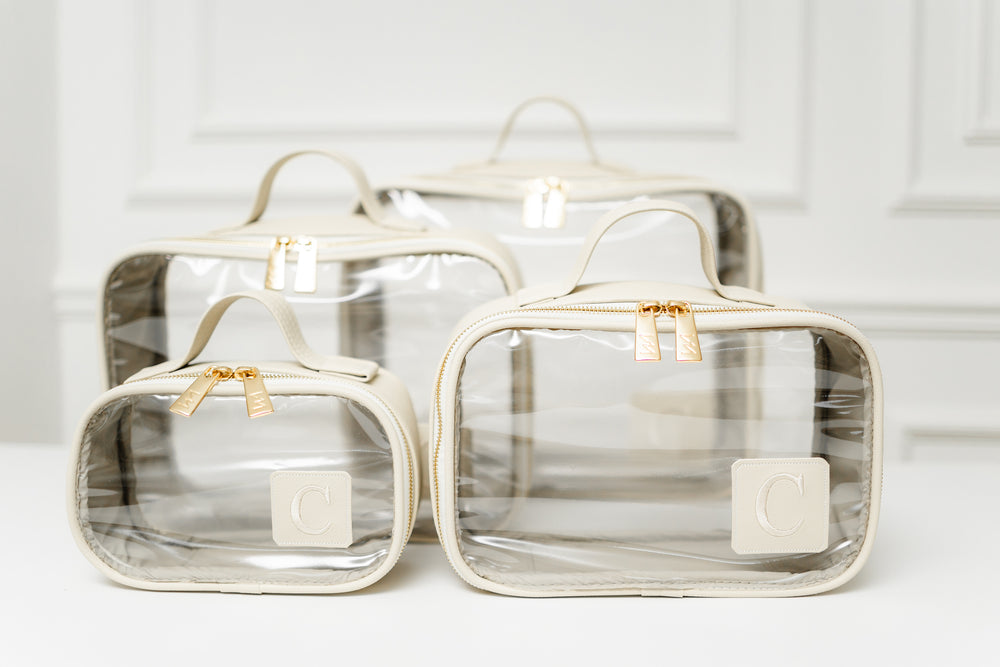 Kit Organizadores Cristal Ella Off White