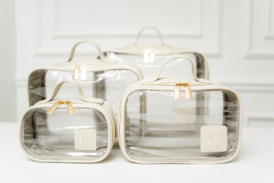 Kit Organizadores Cristal Ella Off White