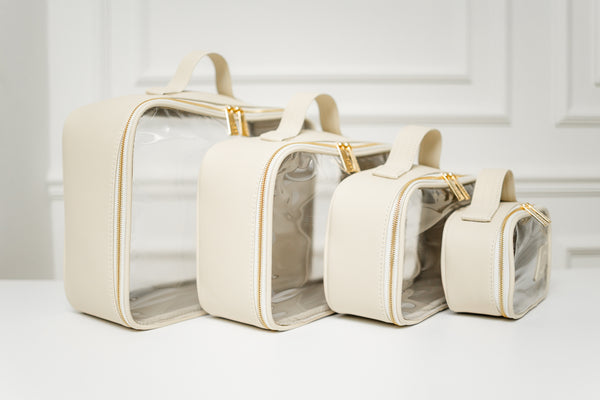 Kit Organizadores Cristal Ella Off White