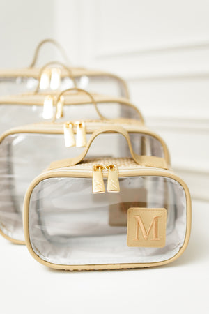 Kit Organizadores Cristal Tressê Palha