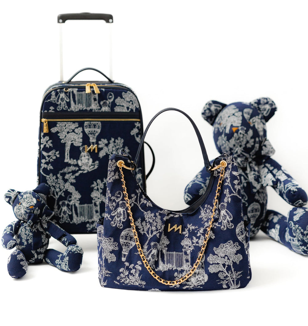 Kit Bolsas Maternidade Le Petit Marinho - Mala de rodinhas, Bolsa Madeleine