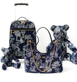 Kit Bolsas Maternidade Le Petit Marinho - Mala de rodinhas, Bolsa Madeleine