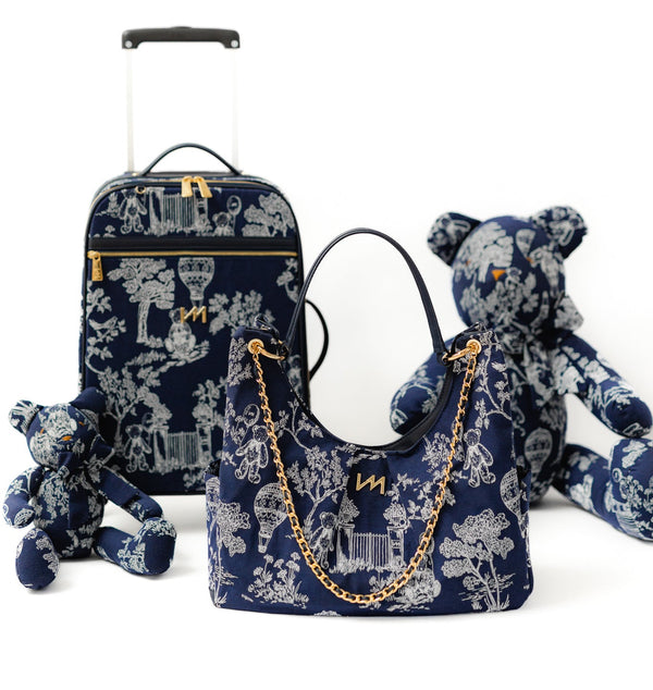 Kit Bolsas Maternidade Le Petit Marinho - Mala de rodinhas, Bolsa Madeleine