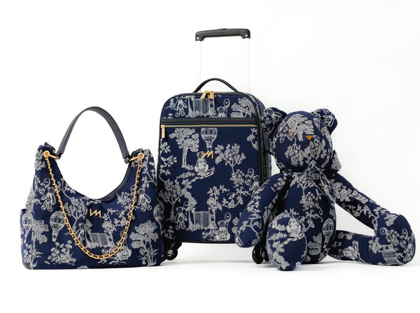 Kit Bolsas Maternidade Le Petit Marinho - Mala de rodinhas, Bolsa Madeleine