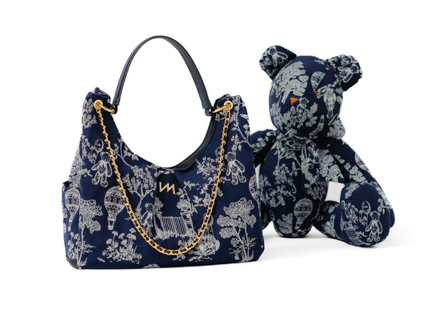 Kit Bolsas Maternidade Le Petit Marinho - Mala de rodinhas, Bolsa Madeleine